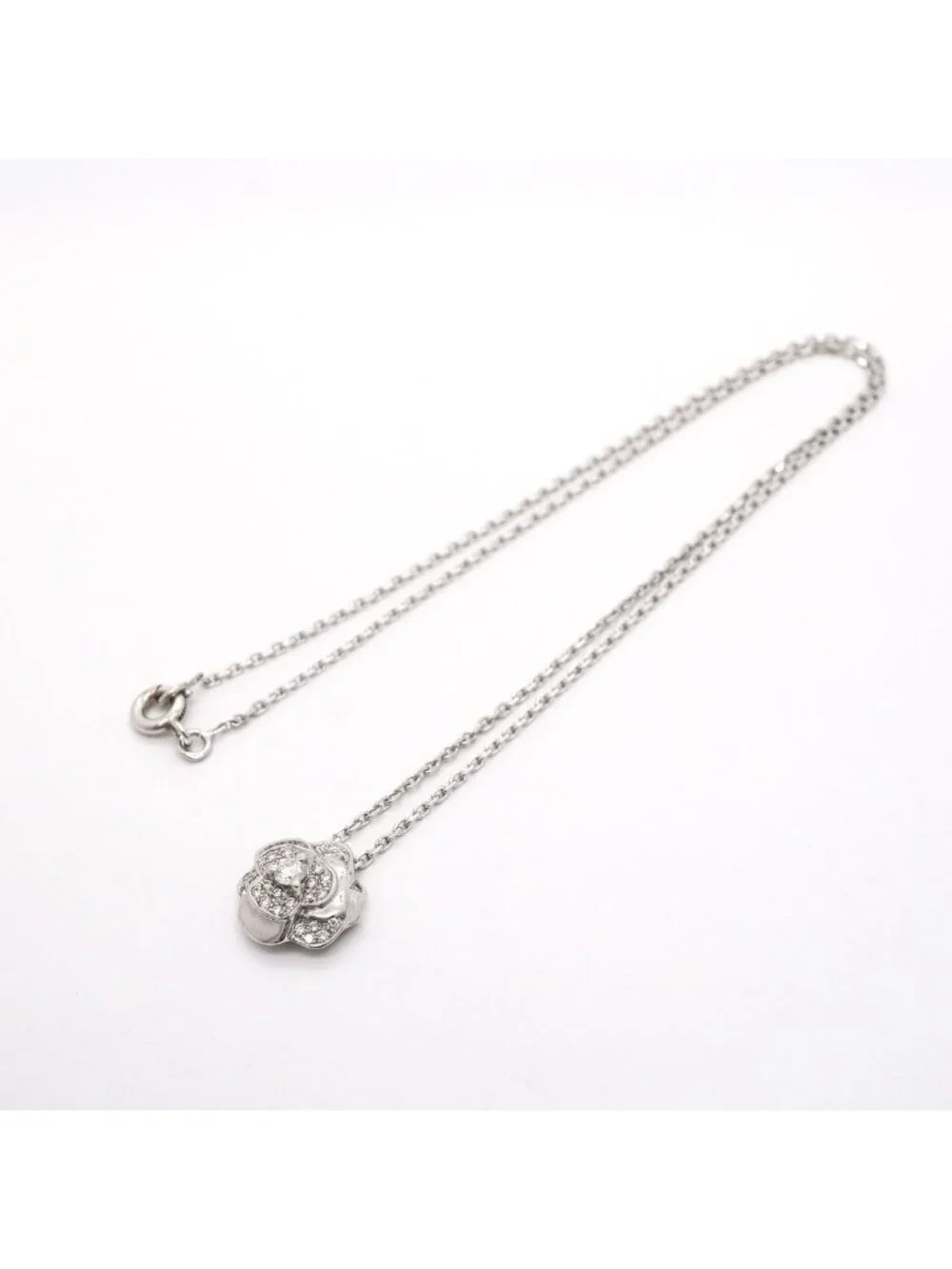 CHANEL necklace camellia